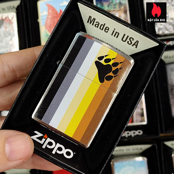 Bật Lửa Zippo 205 Bear Pride