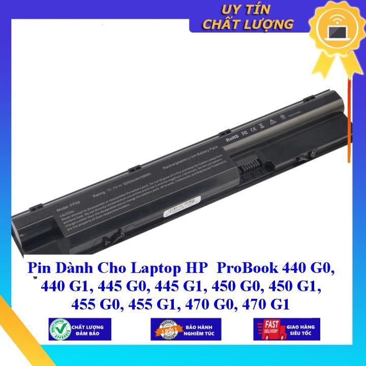 Pin dùng cho Laptop HP ProBook 440 G0 440 G1 445 G0 445 G1 450 G0 450 G1 455 G0 455 G1 470 G0 470 G1 - Hàng Nhập Khẩu MIBAT63