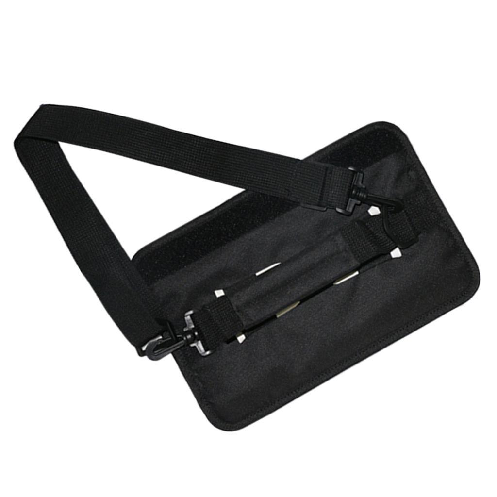 Golf Club Bag Driving Range Putter Carrier Sleeve Travel 3- Tote Black