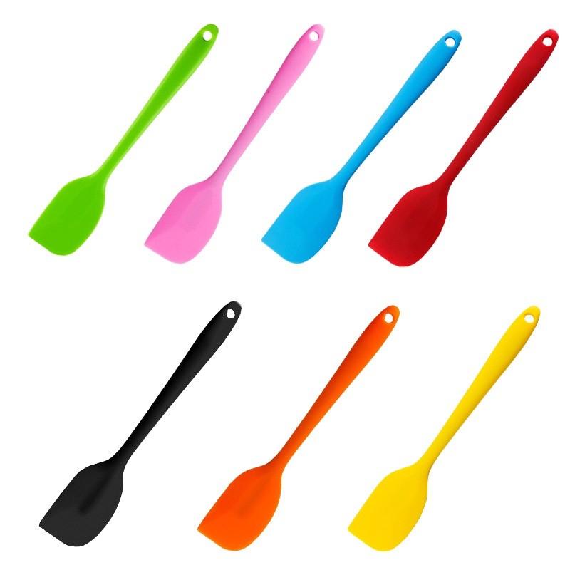 Spatula phới trộn bột, phới dẹt silicon , muôi lật thức ăn, Vét Bột, Đánh Bột, Phết Kem, Phới Làm Bánh Chịu Nhiệt,Dụngcu