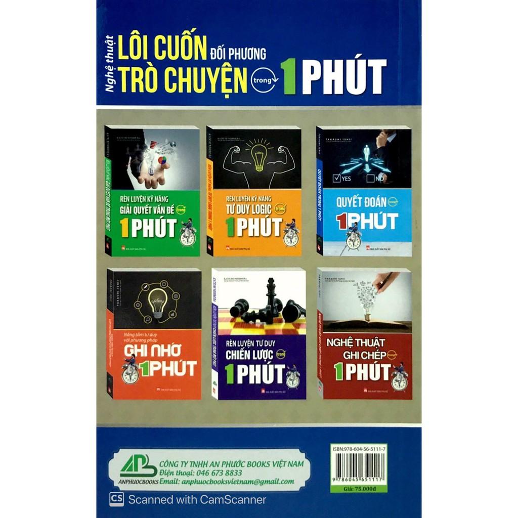 Sách - Nghệ Thuật Lôi Cuốn Đối Phương Trò Chuyện Trong 1 Phút ( tặng kèm bookmark thiết kế)