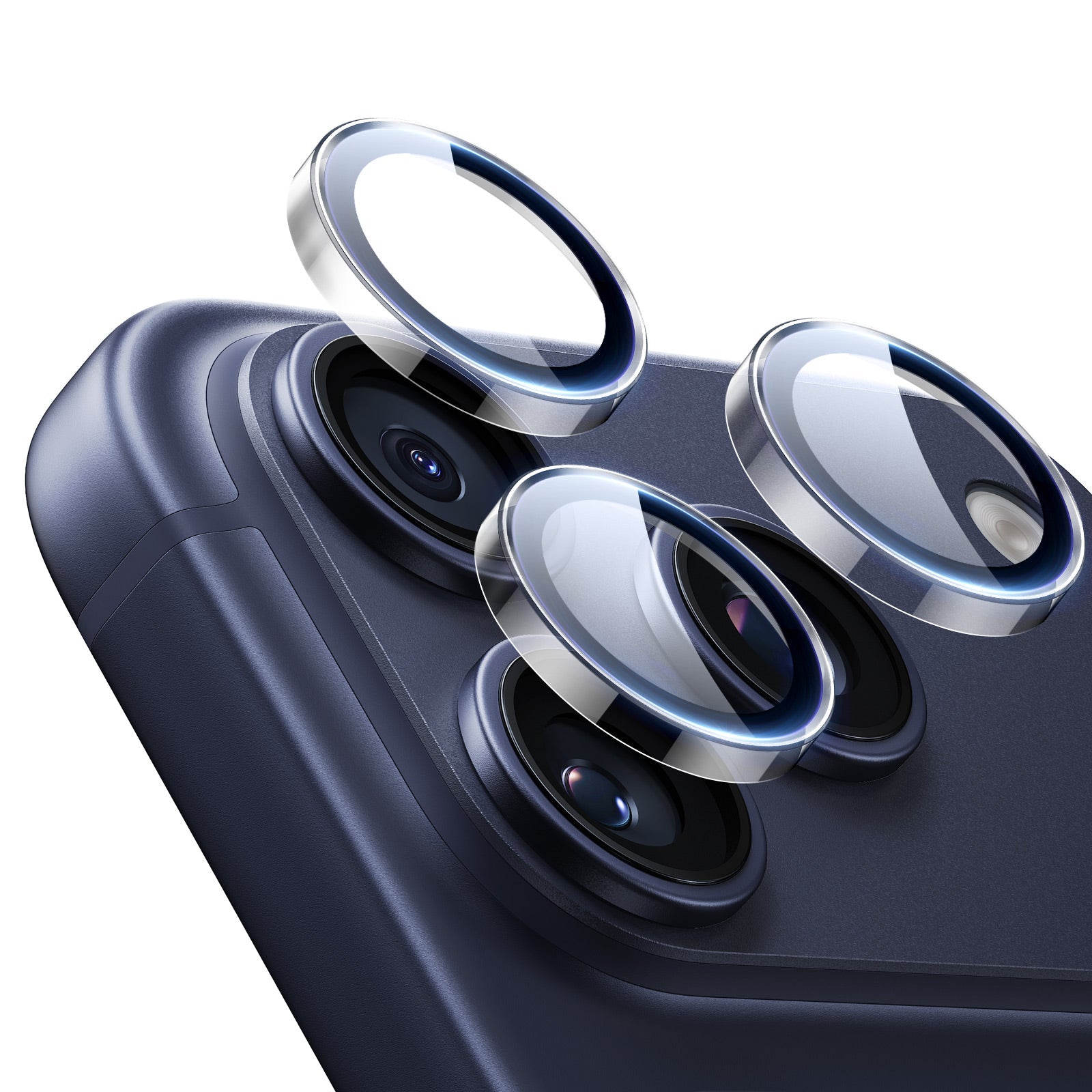 Kính cường lực siêu mỏng bảo vệ ống kính camera cho iPhone 17 Pro Max / iPhone 17 Pro ESR Armorite Camera Lens Protector - Hàng Chính Hãng