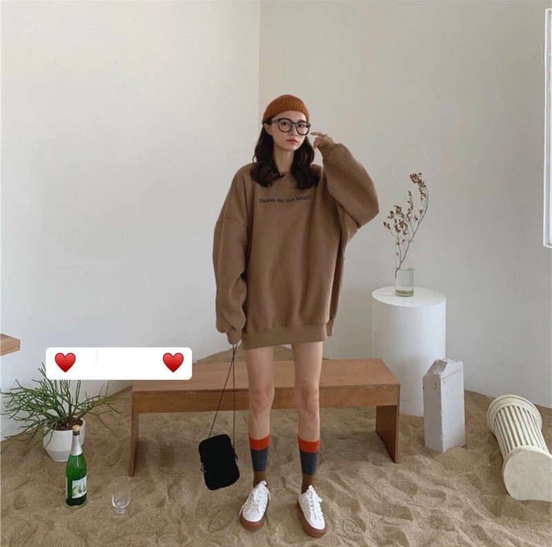 áo sweater in bé hớt tóc mới về, áo sweater, áo chui đầu, áo chui