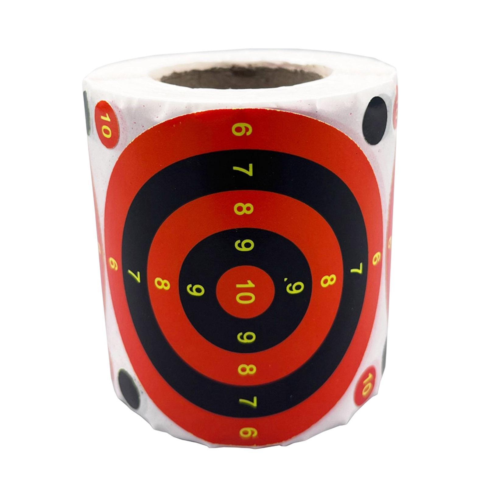 Target Stickers Splatter Target Sticker for Accessories
