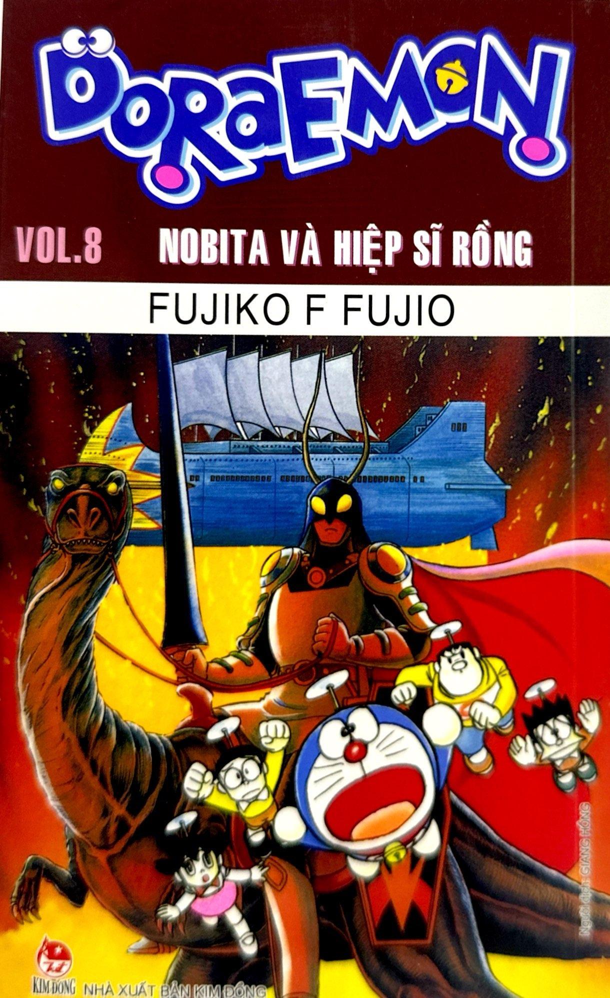 Doraemon Tập 8: Nobita Và Hiệp Sĩ Rồng (Tái Bản 2023)