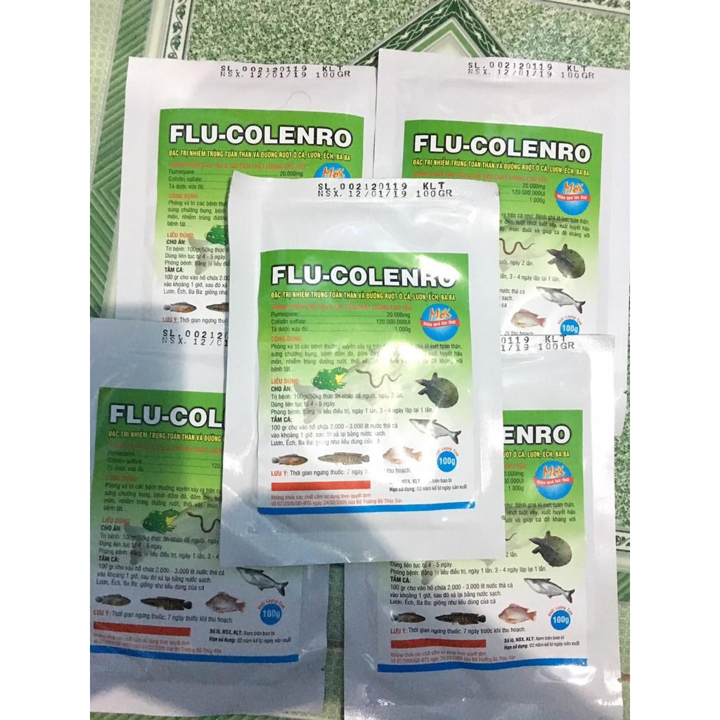 Flucolenro kháng sinh dùng cho cá, lươn, ba ba