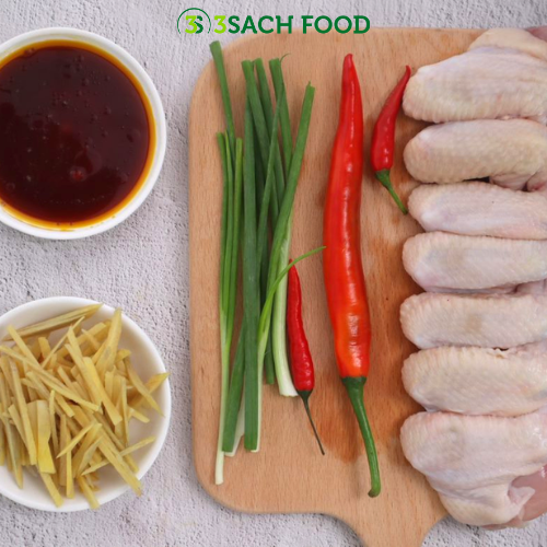 Cánh Gà Kho Gừng 3S