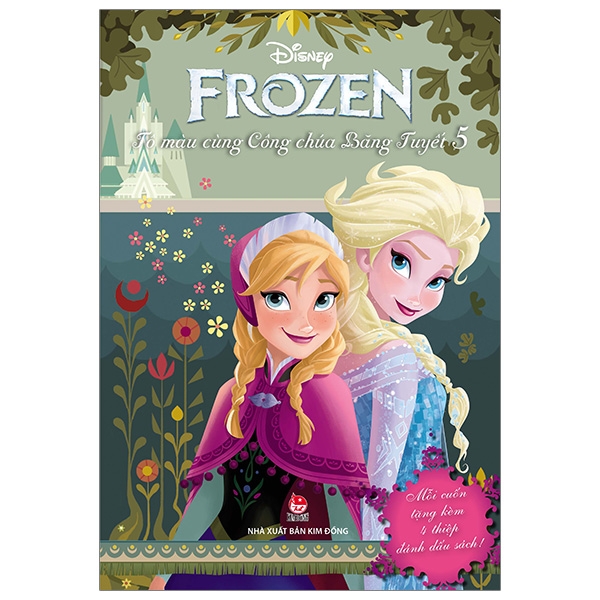 Frozen - Tô Màu Cùng Công Chúa Băng Tuyết (Quyển 5) (Tái Bản 2019)