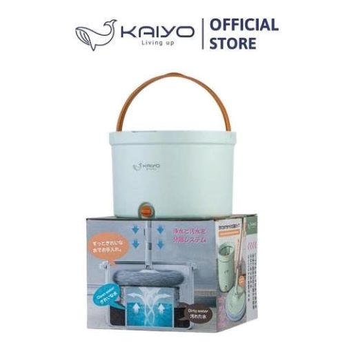 Cây lau nhà thông minh tách nước bẩn Kaiyo KM51_MINT, màu xanh mint Hàng chính hãng