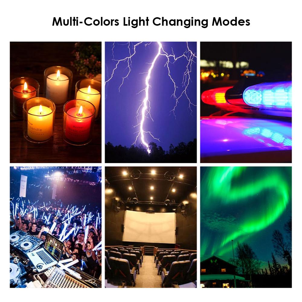 10.2 Inch Dimmable 184 LEDs RGB & 2700-6500K Photography Light USB Powered Operated Selfie Lamp 10 Levels Adjustable