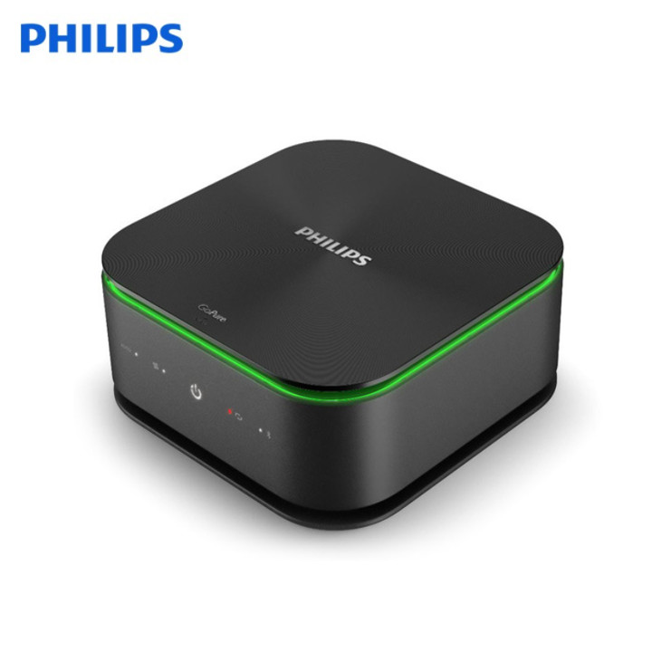 Máy lọc không khí trên xe ô tôm, xe hơi cao cấp Philips GP9101 cảm biến thông minh 6 màu AQI - Hàng nhập khẩu