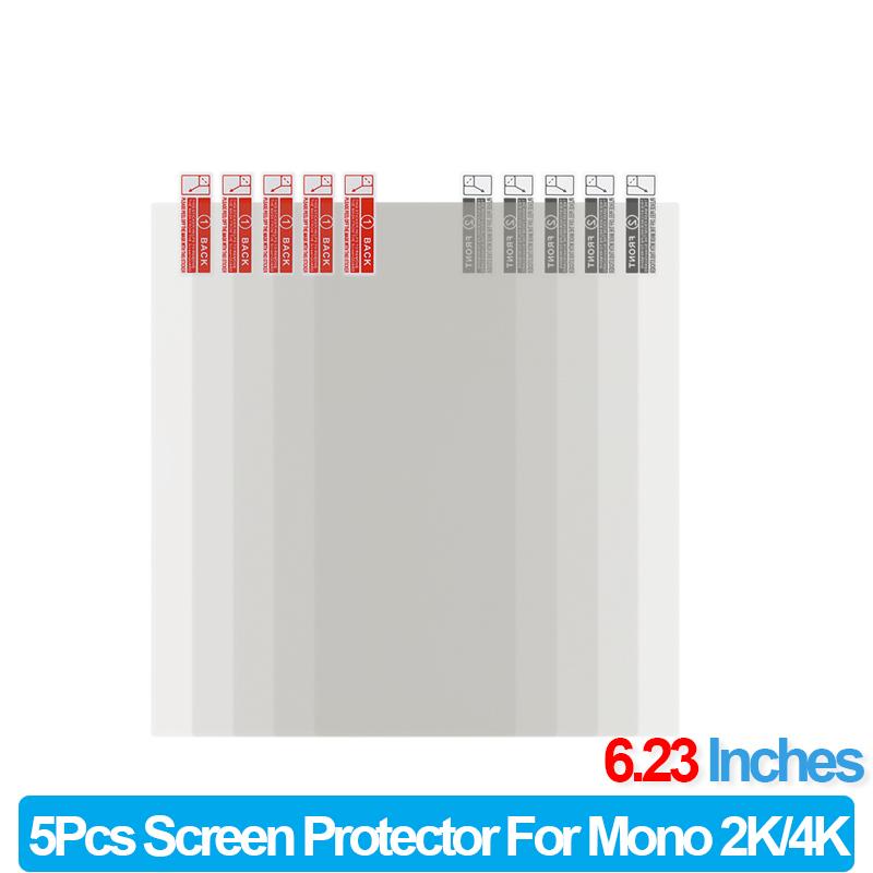 5PCS Phim bảo vệ màn hình cho AnyCubic Photon Mono X M3 Plus Mono 2K 4K 8,9 9,25 6,23 inch LCD Máy in 3D