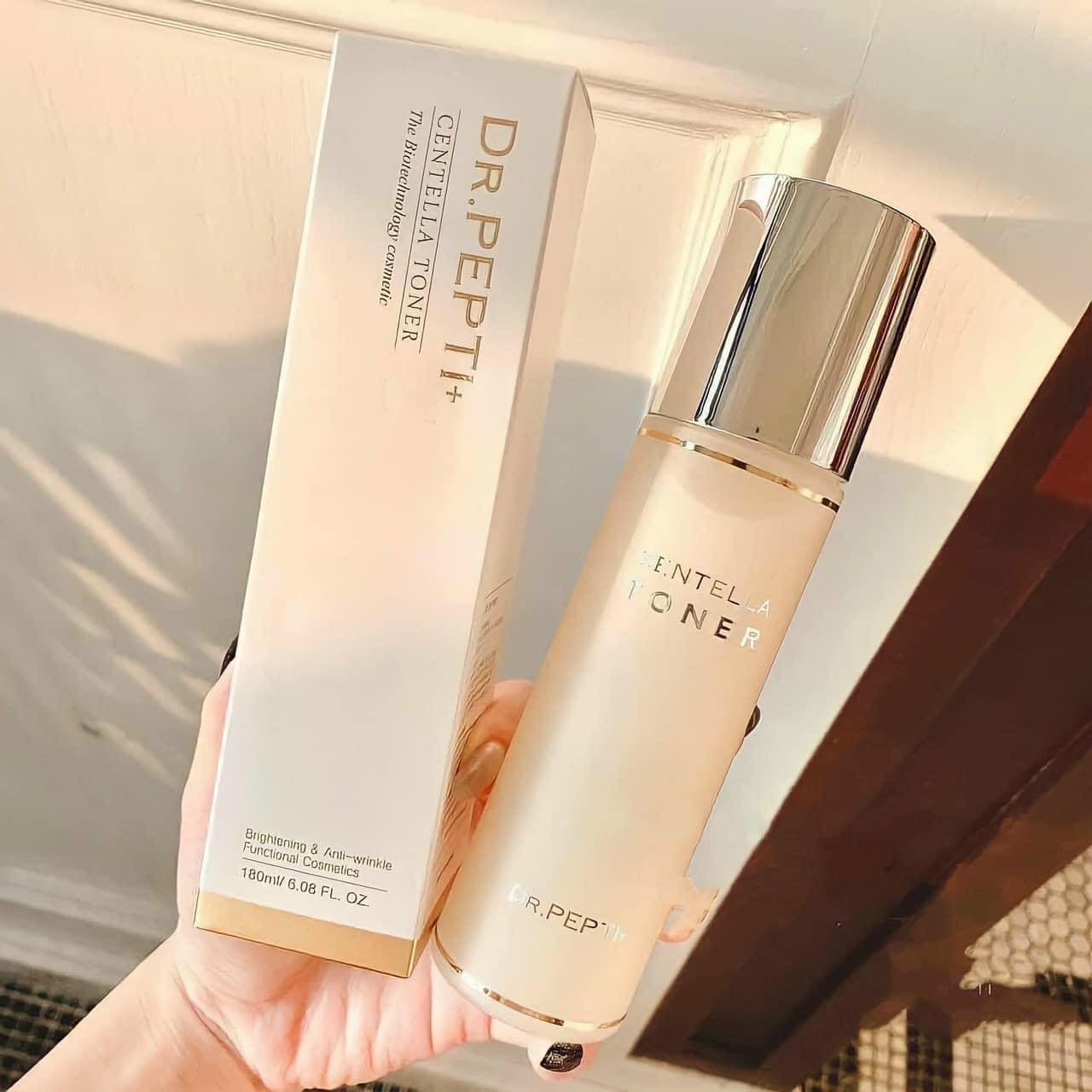 Nước Hoa Hồng Dr.Pepti+ Dưỡng Da Căng Bóng Centella Toner