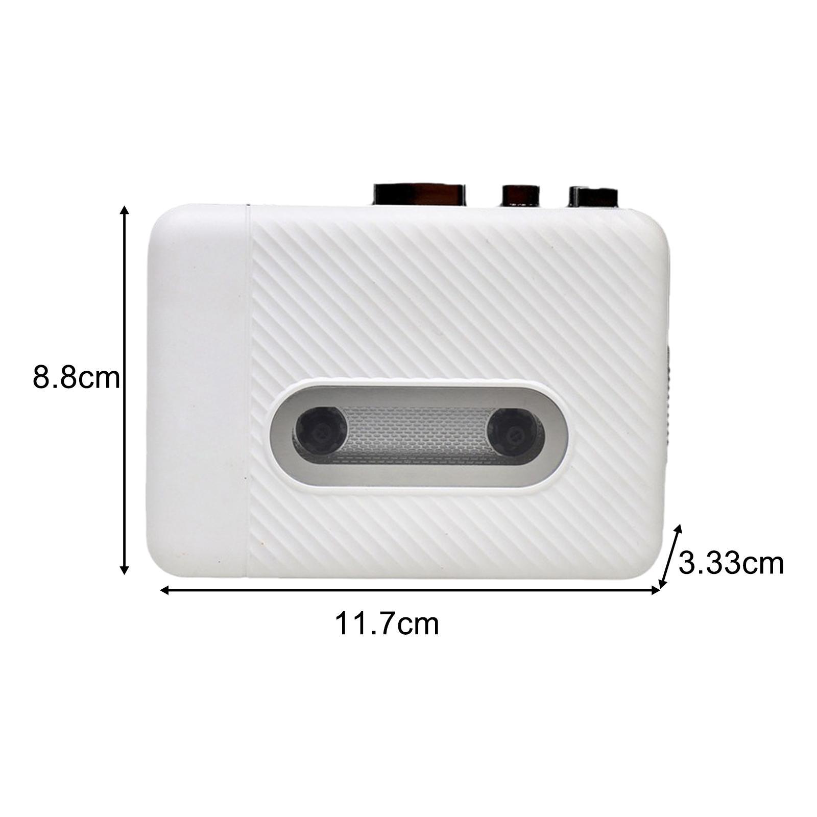 Cassette Player with Headphones Lightweight Design Record Players
