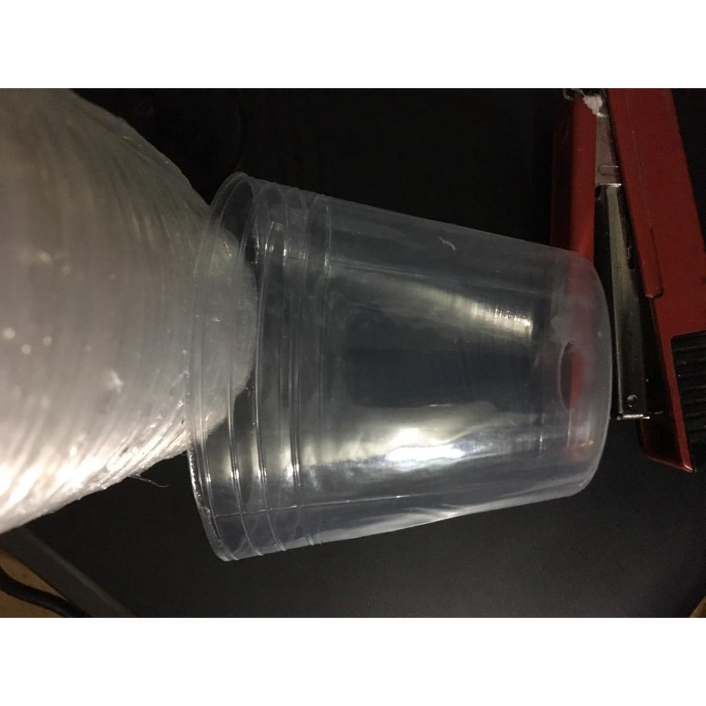 100 chậu nhựa dẻo trồng hoa lan đường kính 3.5 inch 9cm