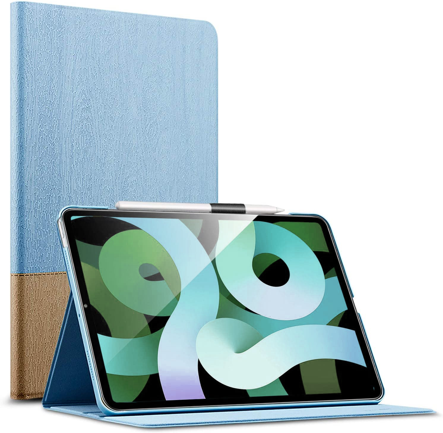Bao Da Dành Cho Ipad Air 5 2022 10.9 Inch Esr Urban Folio Case - Hàng Chính Hãng - Xanh Da Trời