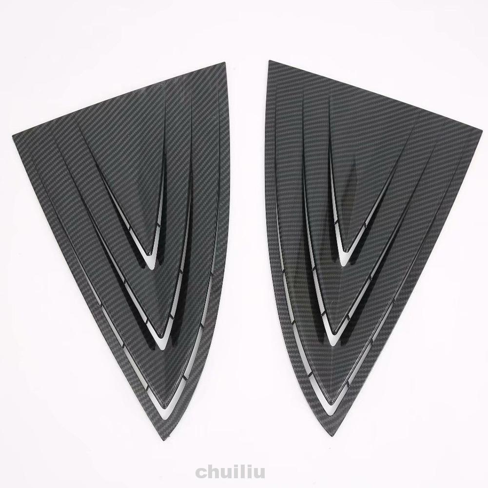 2 Khung Carbon Bảo Vệ Cửa Sổ Xe Hơi Cho Mẫu 3