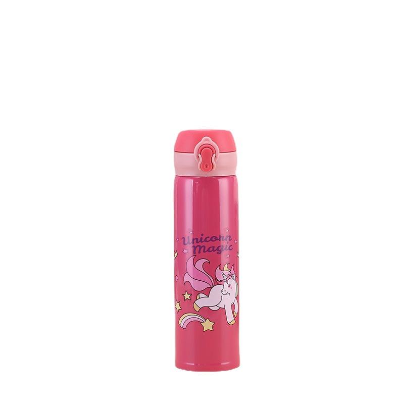 Bình giữ nhiệt inox 400ml,bình giữ nhiệt cho bé có thể mang đi học ngỗ nghĩnh