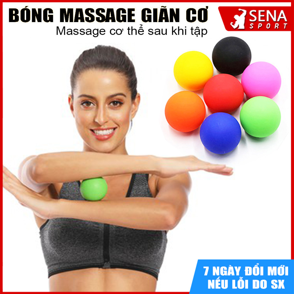 Bóng giãn cơ, Bóng massage cơ sau tập, Massage Ball phục hồi cơ hiệu quả