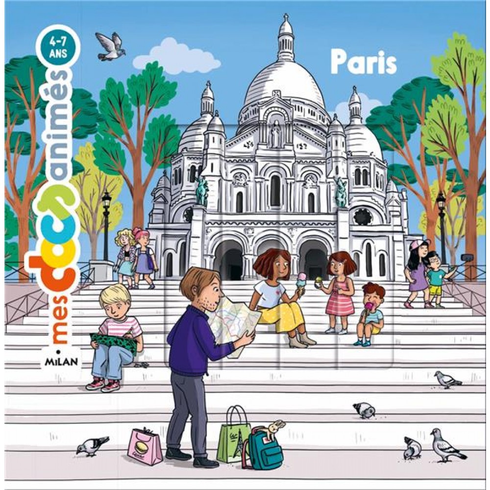 Truyện thiếu nhi tiếng Pháp - Paris từ 5 tuổi