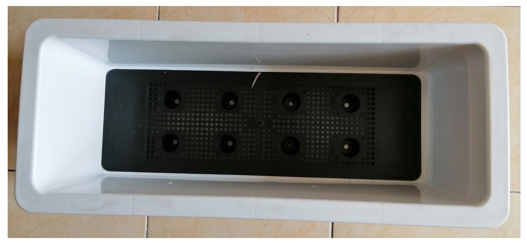 COMBO 10 CHẬU/ KHAY/ MÁNG NHỰA TRỒNG RAU, TRỒNG HOA, CÂY CẢNH KÍCH THƯỚC 48X20X16CM - NHIỀU MÀU