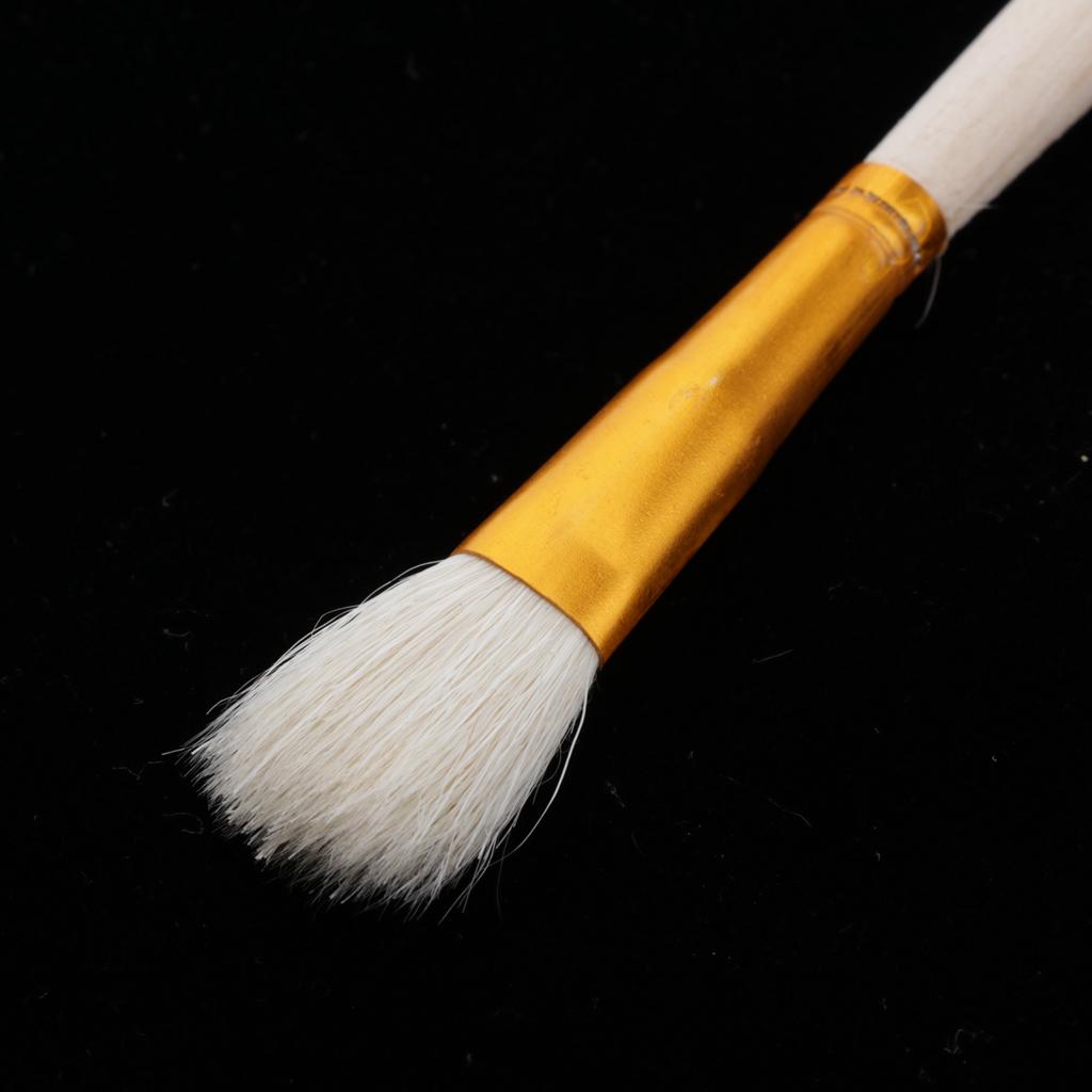 Pottery Clay Wood Brush Ceramics Sculpting Modeling Clay Clean Tool