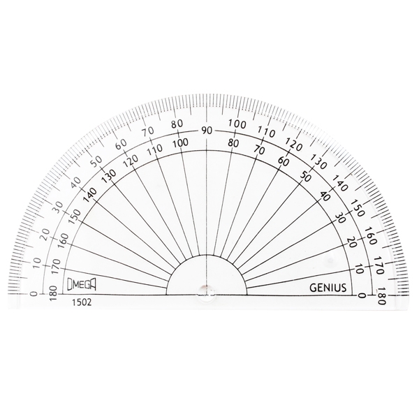 Bộ 8 Thước Đo Độ 10cm Omega 1502