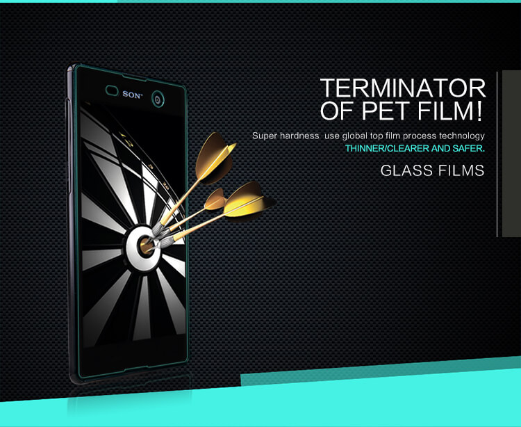 Tấm dán kính cường lực độ cứng 9H dành cho Sony M5 - KCL01