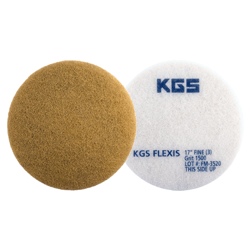 Pad đánh bóng, vệ sinh, phục hồi sàn  KGS flexis màu xanh lá grit 1500, hàng nhập khẩu Thụy Sỹ