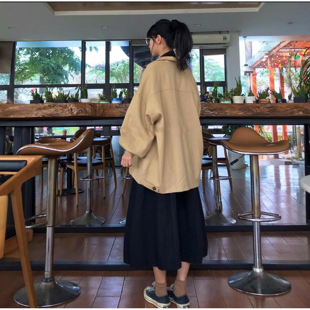 Áo Khoác Kaki SIMPLE JACKET Unisex (4 màu)