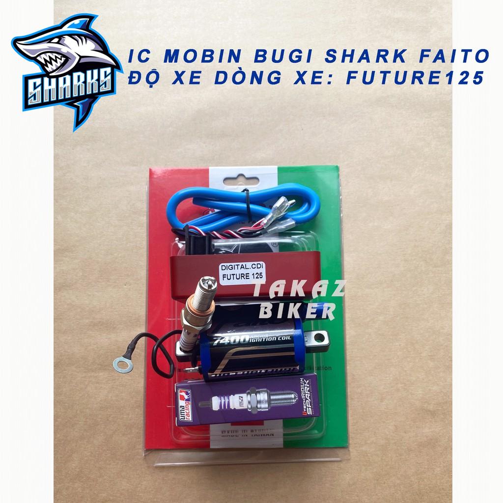 Combo Độ dàn lửa IC VÀ MOBIN SƯỜN FAITO 5400, BUGI UMA MỞ TUA HONDA WAVE A 110CC  2017 – 2018 , Future 125, Fu Neo