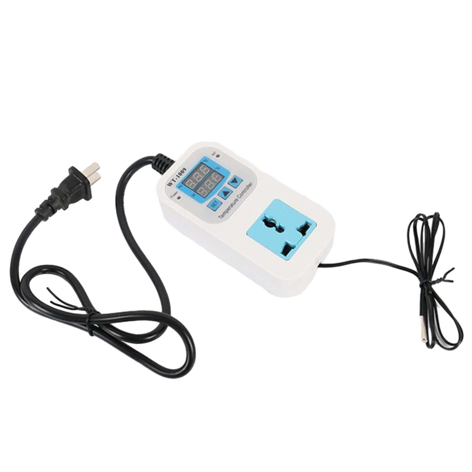 Thermostat Temperature Controller -50-110°C Digital Temperature Controller for Greenhouse  US Adapter