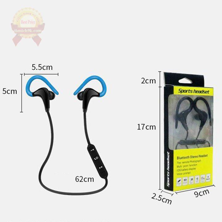 Tai Nghe Bluetooth Thể Thao Chống Nước BT-1PRO không dây cao cấp loa 2.1 âm thanh siêu trầm bổng in ear LG BT-1 F776SP1