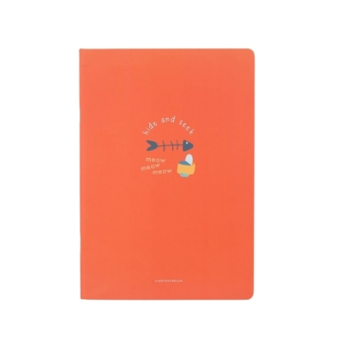 Vở Crabit Ô Vuông - Hide & Seek Xương cá - 120 Trang
