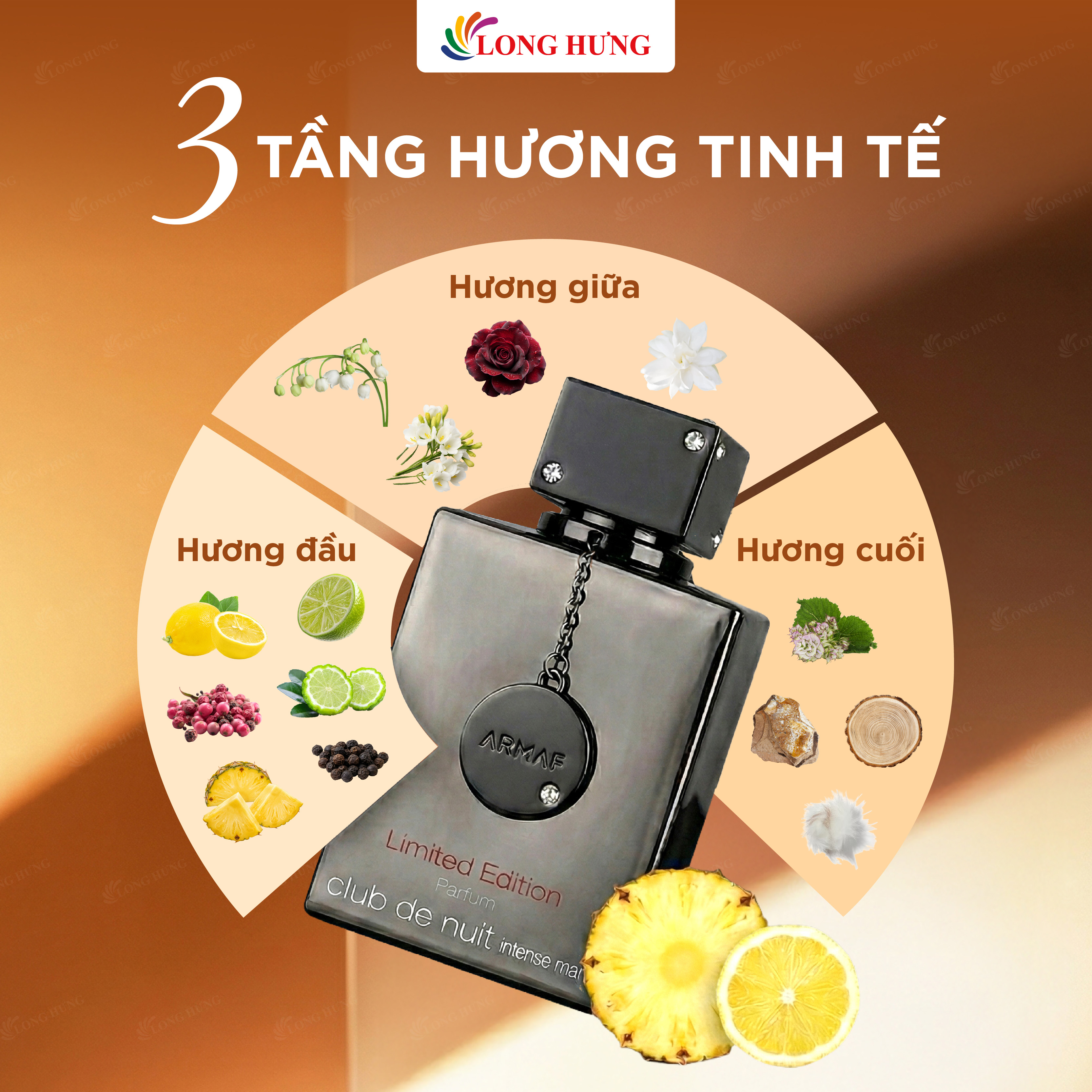 Nước hoa Armaf Club de Nuit Intense Man Limited Edition (105ml) - Hàng chính hãng