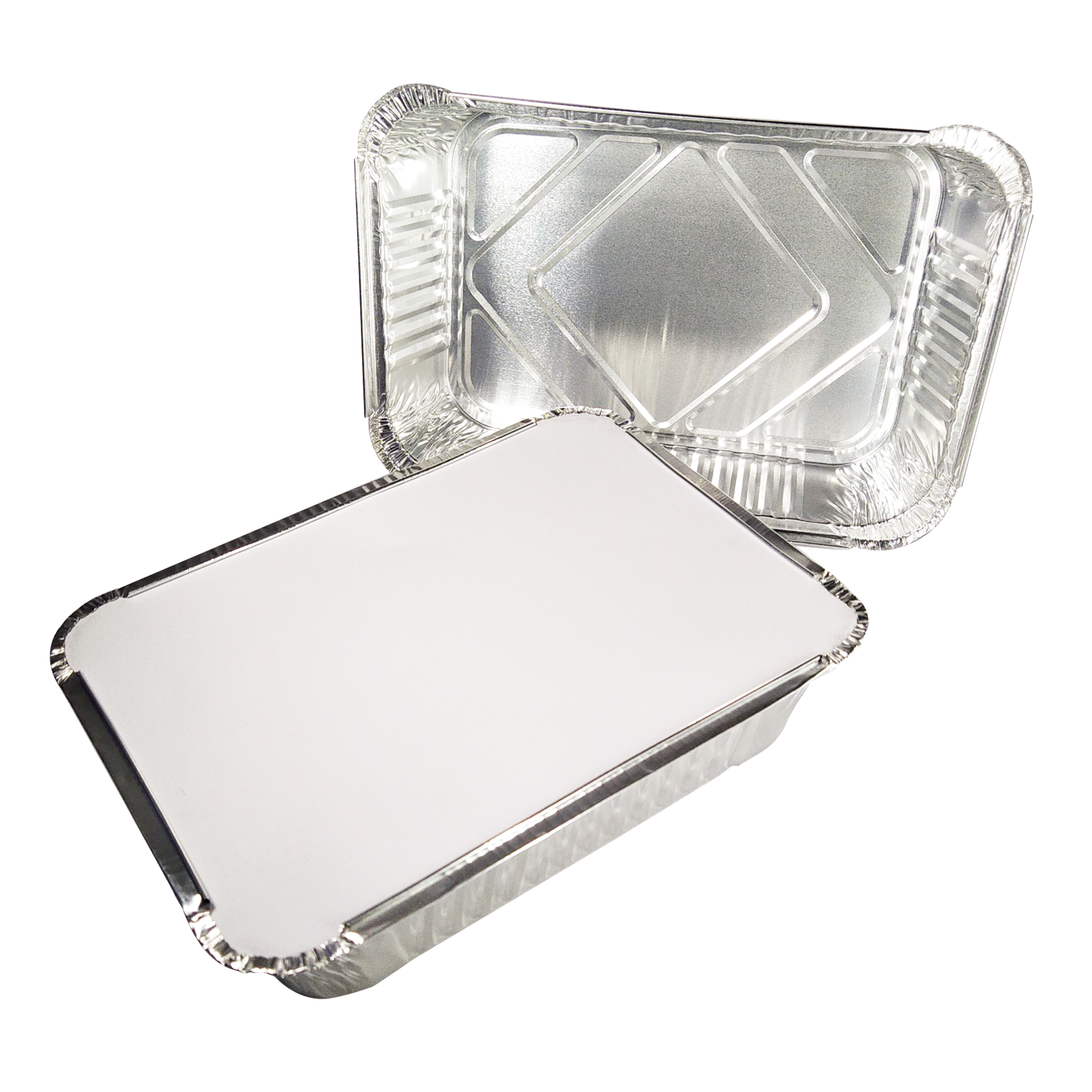 Set 10 hộp nhôm sử dụng 1 lần loại 1900ml, kích thước 26 x 19 x 6.3 cm