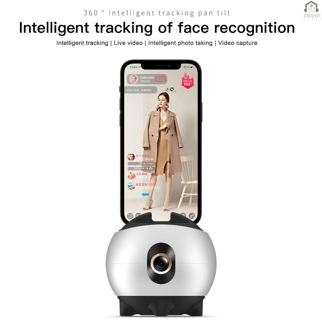 Gimbal thông minh có thể xoay 360 độ bluetooth không dây phù hợp cho mọi dòng điện thoại/camera với ốc vít 1/4inch