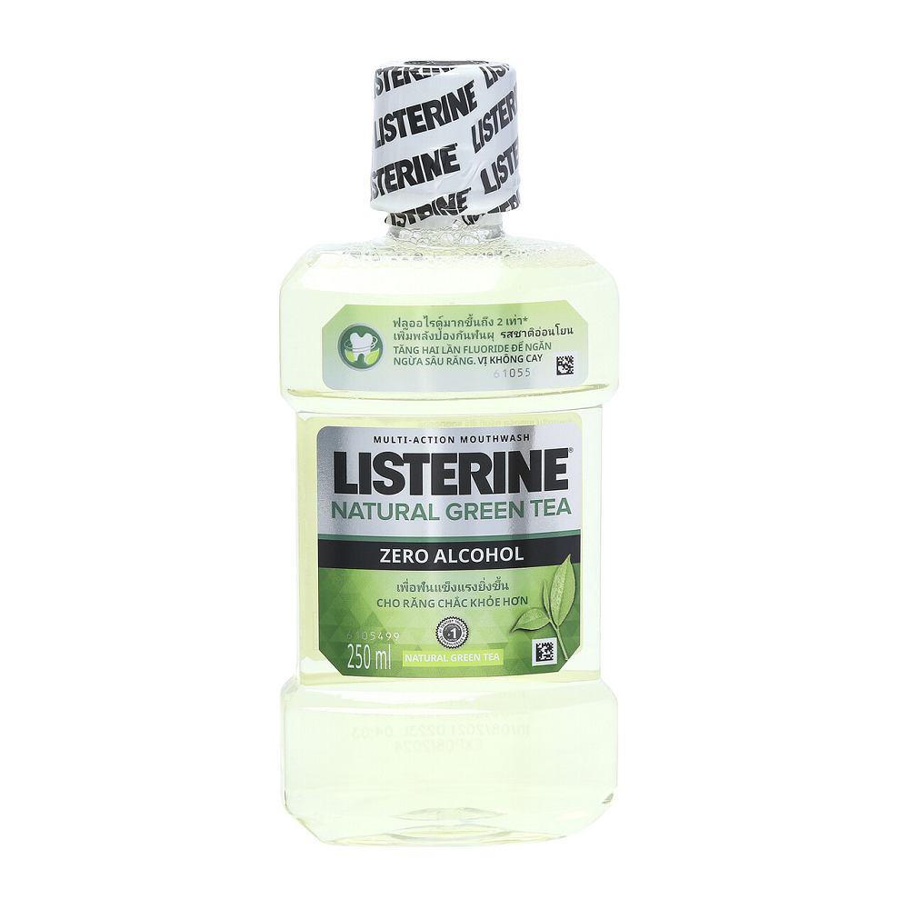 Nước Súc Miệng Listerine  Trà Xanh 250Ml