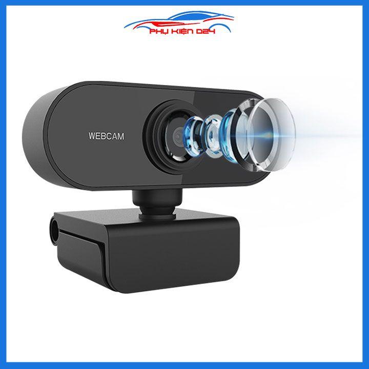 Webcam máy tính dùng cho học online gọi video Q16 Full HD 1080P có Mic-USB chân kẹp màn hình