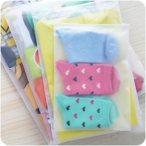 Combo 10 Túi zip đựng đồ du lịch tiện dụng
