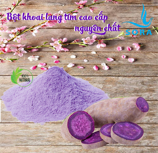 Sora Bột khoai lang tím cao cấp nguyên chất