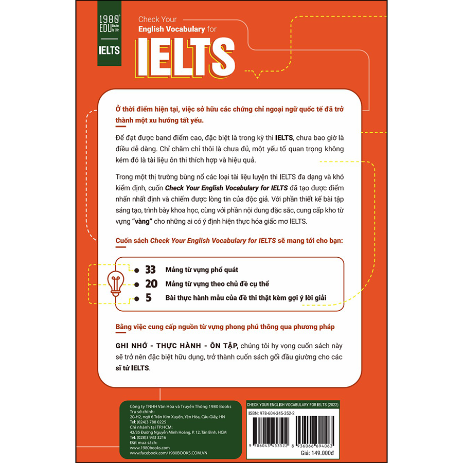 Check Your English Vocabulary For Ielts (Tái Bản 2022)