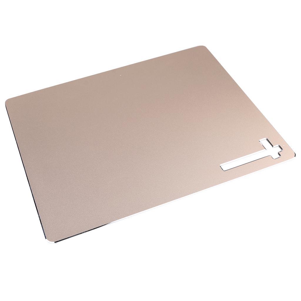Aluminum Alloy Mousepad Office Game Metal Smooth Mouse Wrist Pad