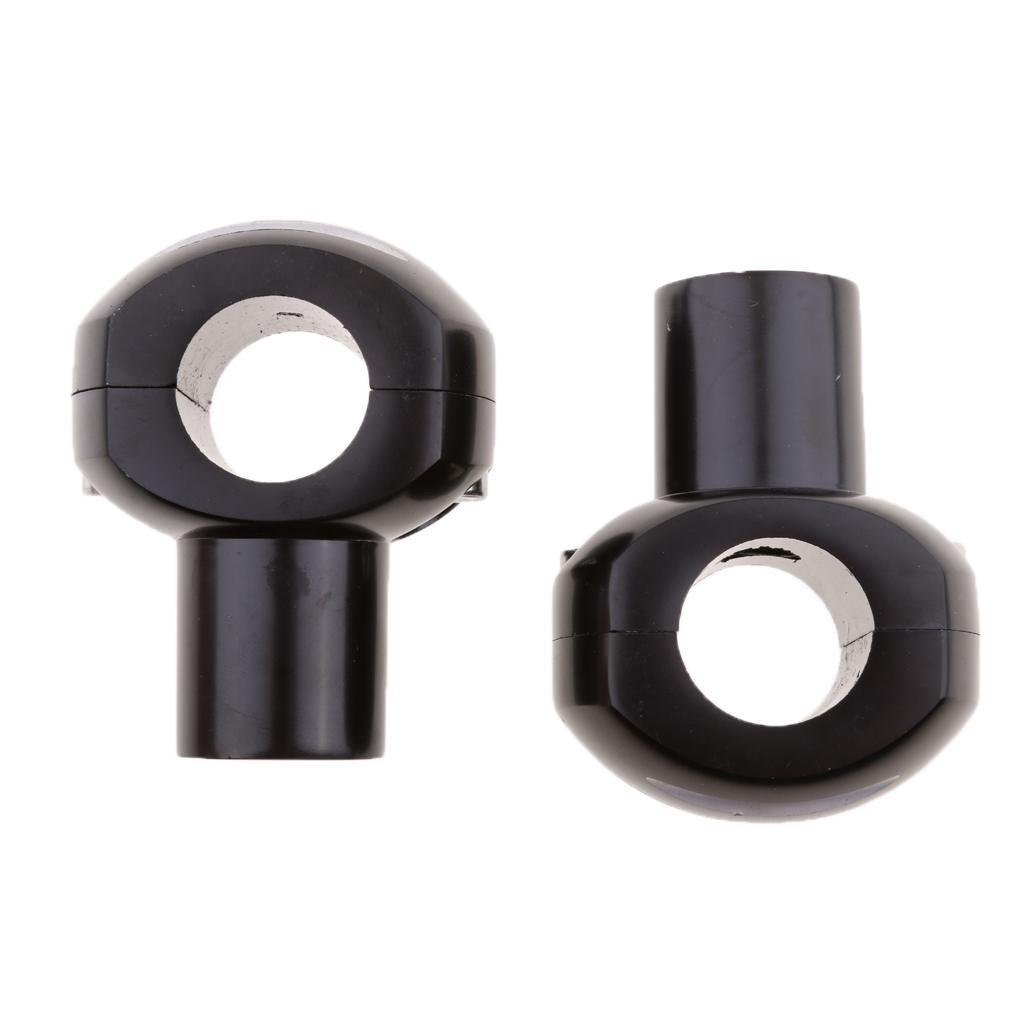 1" 25mm Round Handlebar Riser Mounts Clamp For