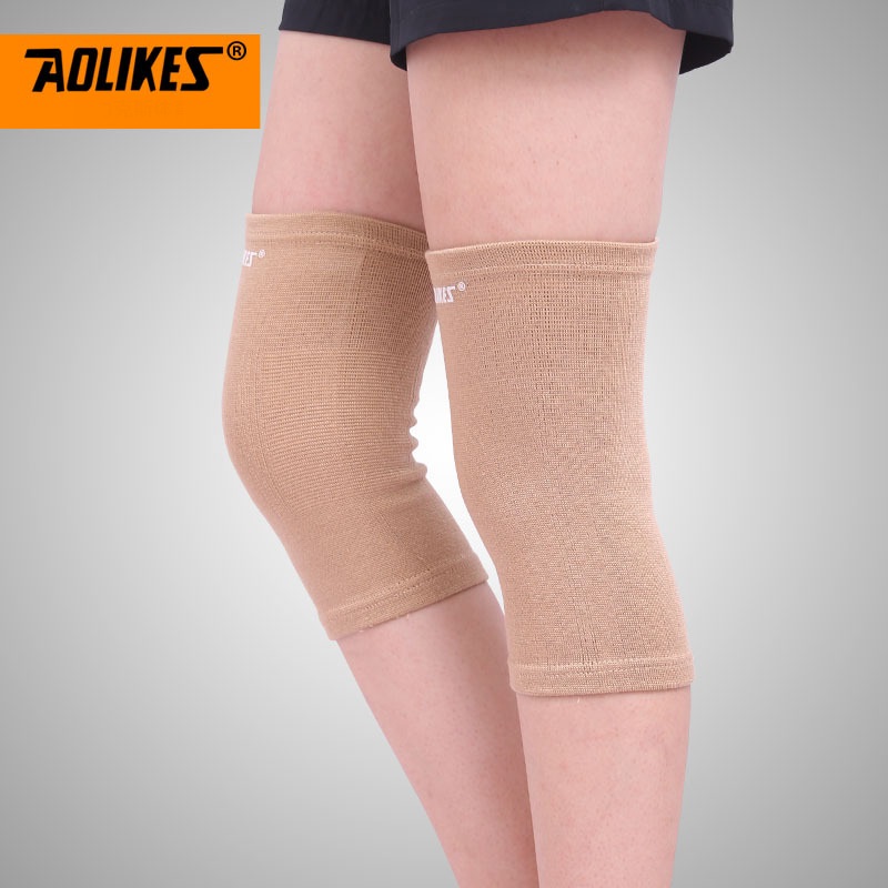 Băng Bảo Vệ Đầu Gối Đàn Hồi Co Giãn AOLIKES A-7316 Thoáng Khí, Chống Trượt Hỗ Trợ Đầu Gối
