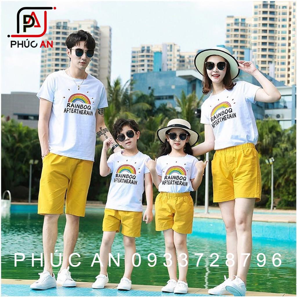 Áo thun đi biển nhóm, lớp, gia đình