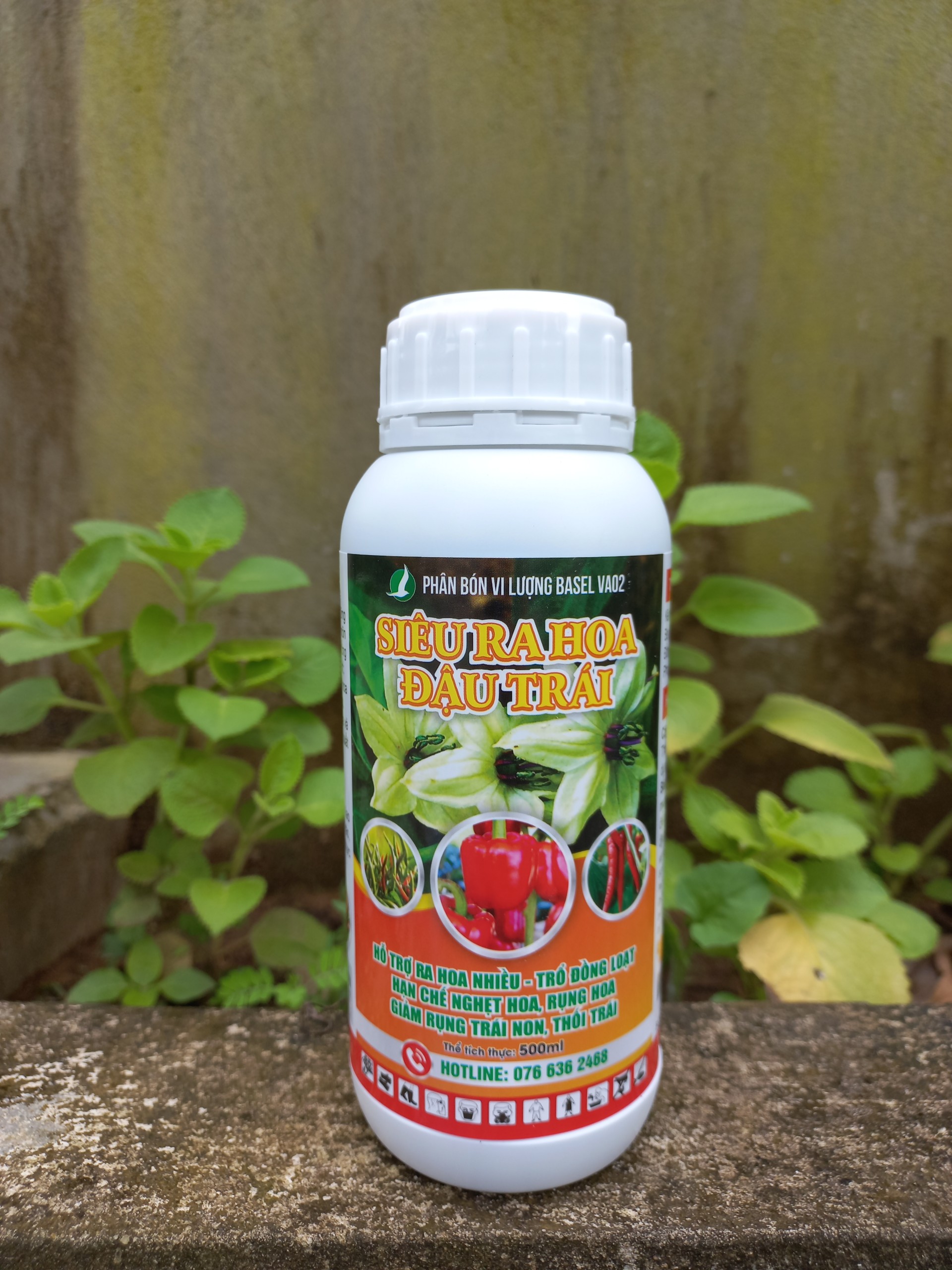 SIÊU RA HOA ĐẬU TRÁI 500ML - PHÂN BÓN CHUYÊN DÙNG RA HOA CHO RAU MÀU