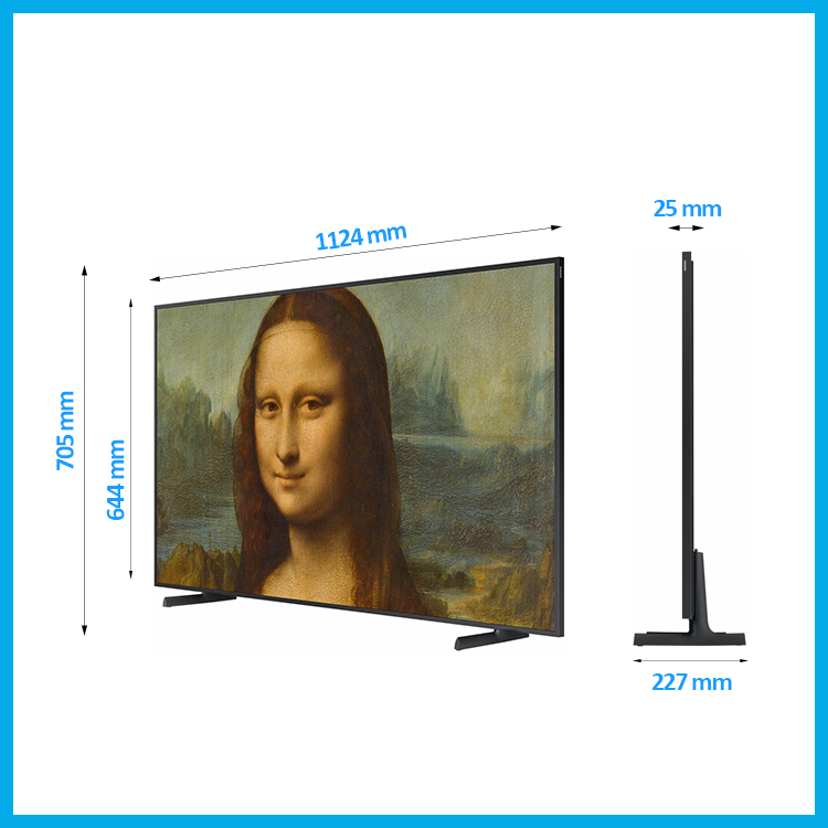 Smart Tivi QLED The Frame Samsung 4K 50 inch QA50LS03B - Model 2022