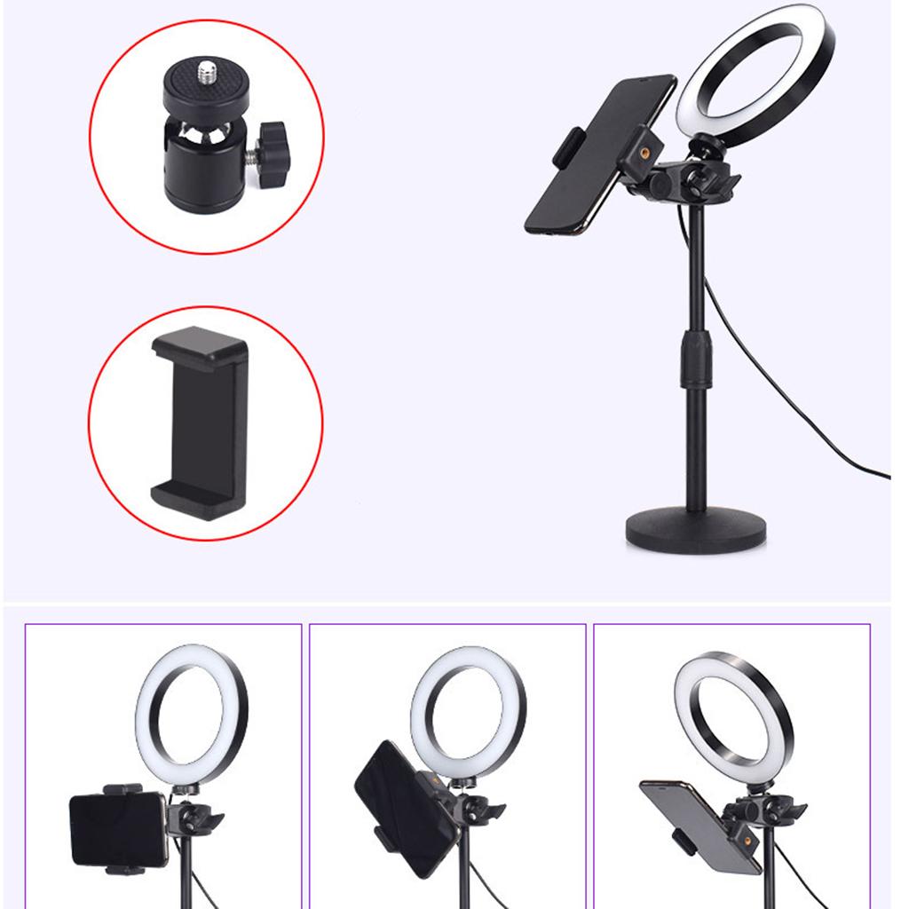 Two-position Bracket 360° Rotation Monopod Mount 11.5x11.5x1.5 cm for Phone