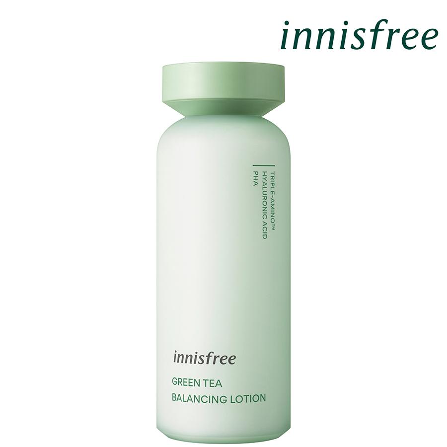 Sữa dưỡng cân bằng ẩm trà xanh innisfree Green Tea Balancing Lotion 160ml